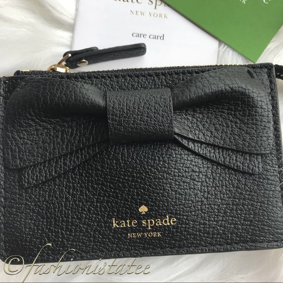 NWT kate spade Olive Drive Magda coin wallet black - Picture 1 of 8